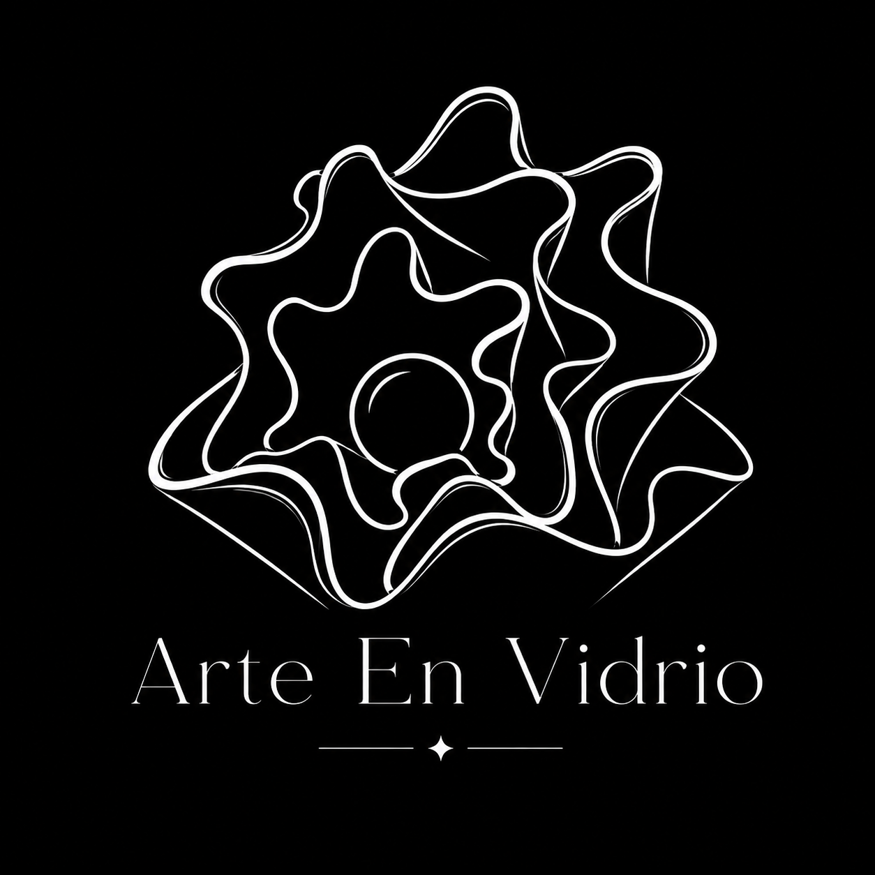 arte en vidrio logo